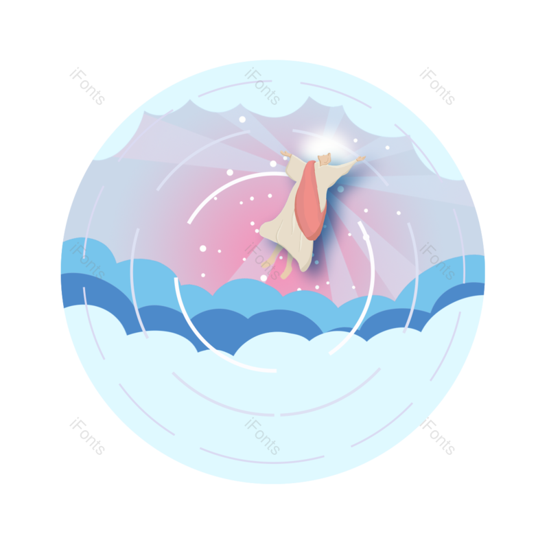 光环图片,动画片元素,灯光效果PNG,白色免抠素材
